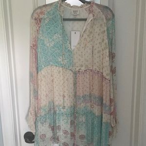 Hemant & Nandita Benus Dress- pastel, size S